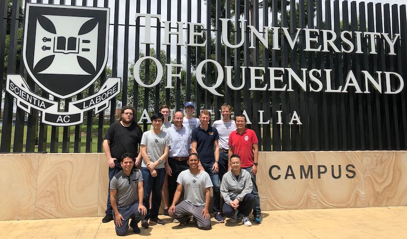 ielab group members at The University of Queensland in 2019.