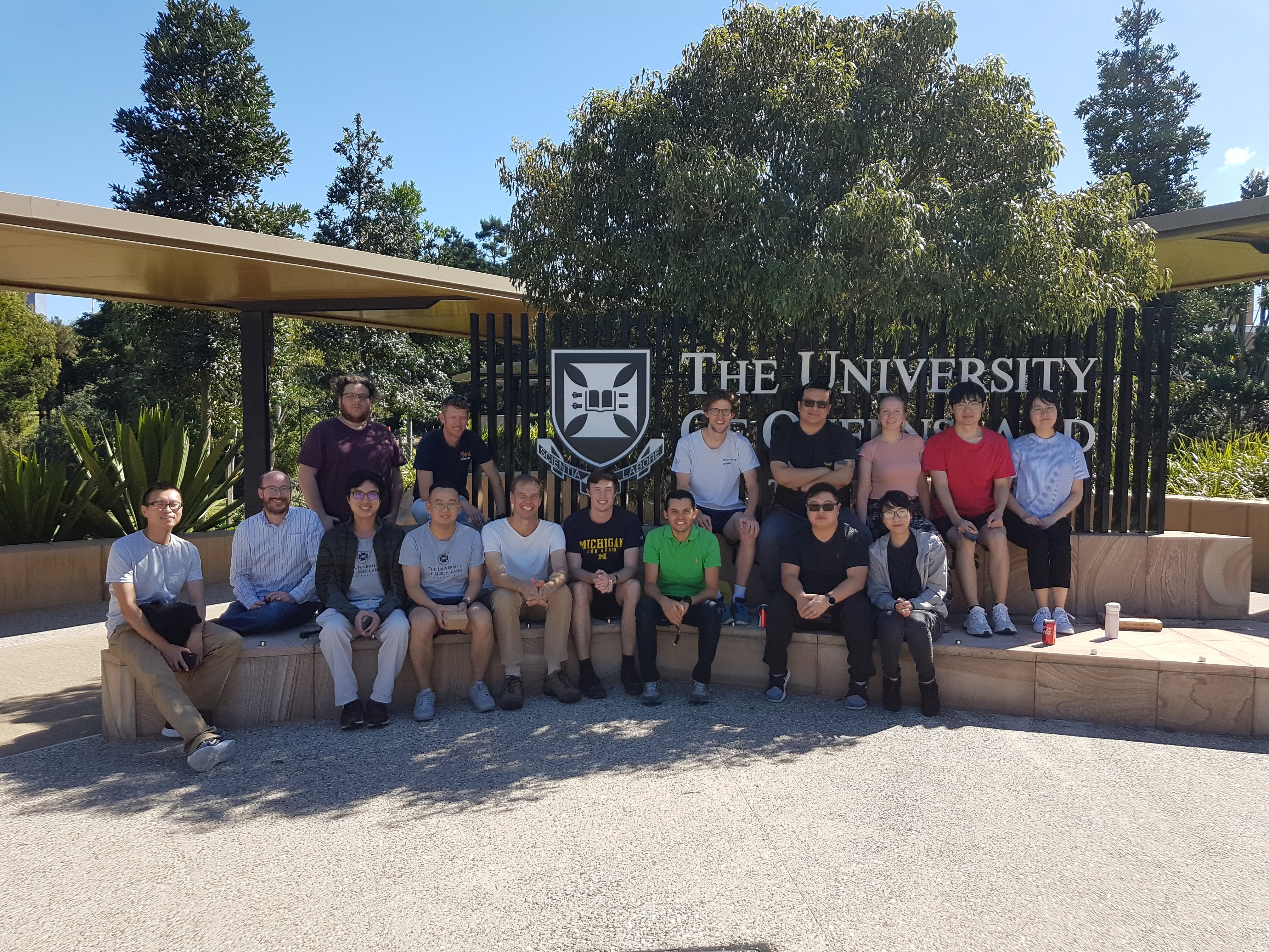 ielab group members at The University of Queensland in 2021.
